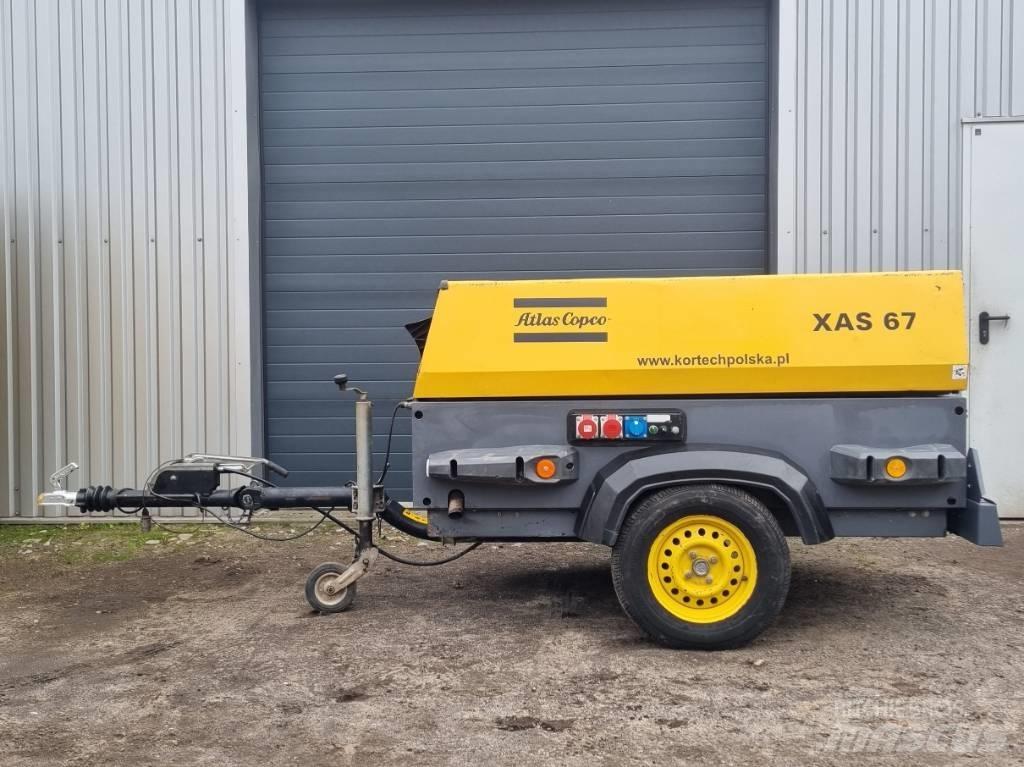 Atlas Copco XAS 67 مكابس