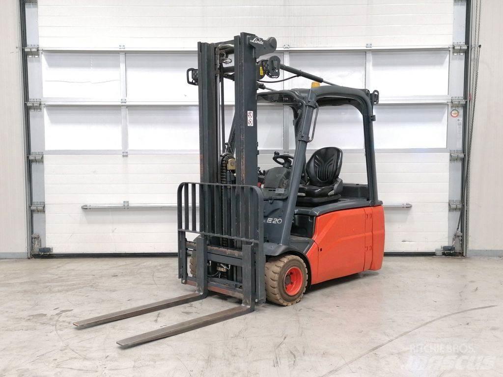 Linde E20L-01 شاحنات ذات رافعات شوكية تعمل بالكهرباء