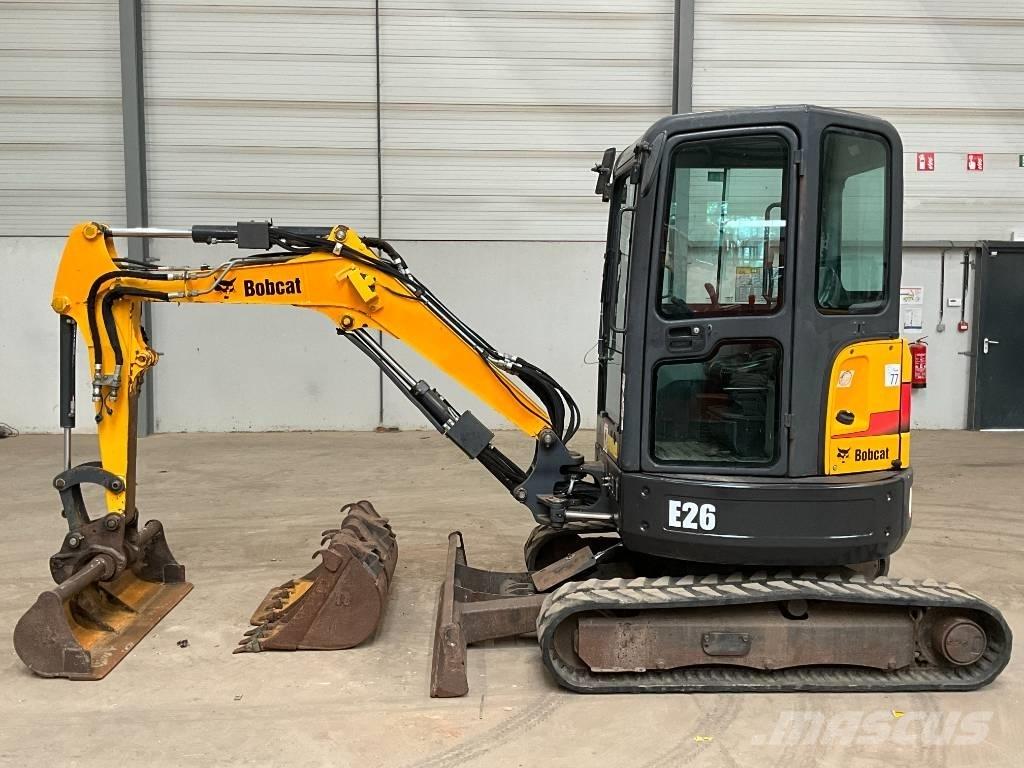 Bobcat E 26 EM حفارات صغيرة أقل من 7 طن (حفارات صغيرة)