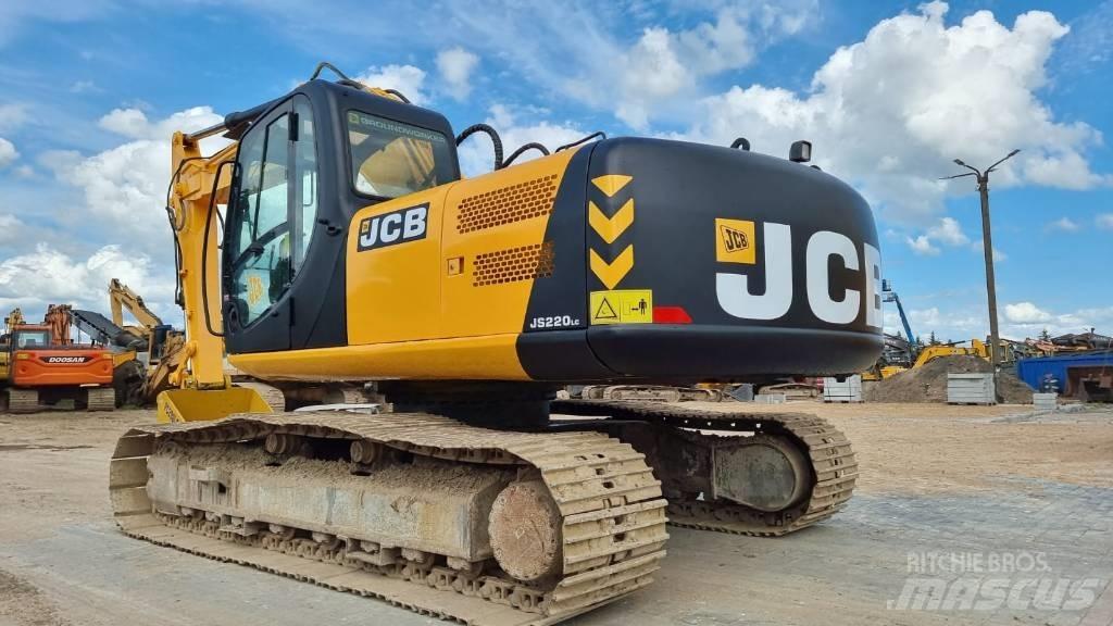 JCB JS 220 LC حفارات زحافة