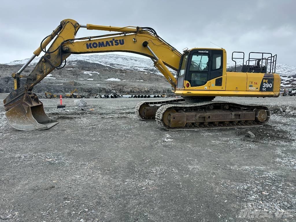 Komatsu PC390LC-8 حفارات زحافة