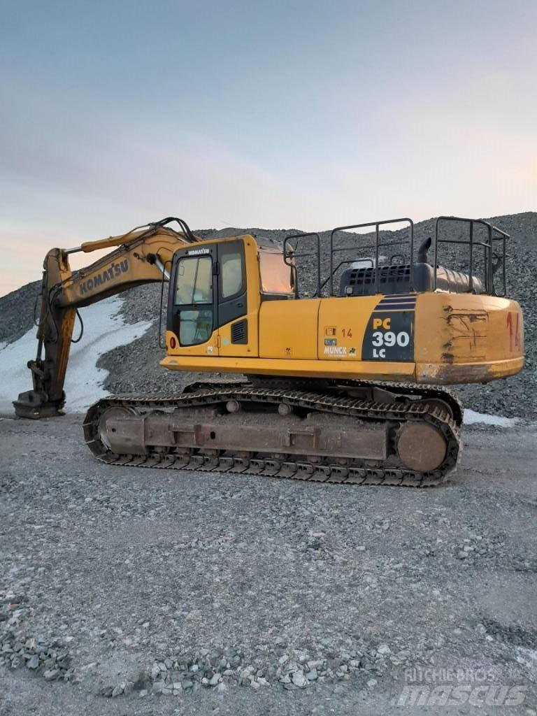 Komatsu PC390LC-8 حفارات زحافة