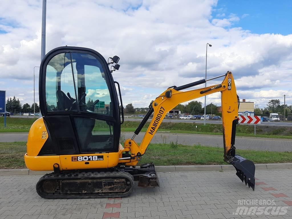 JCB 8018 CTS حفارات صغيرة أقل من 7 طن (حفارات صغيرة)