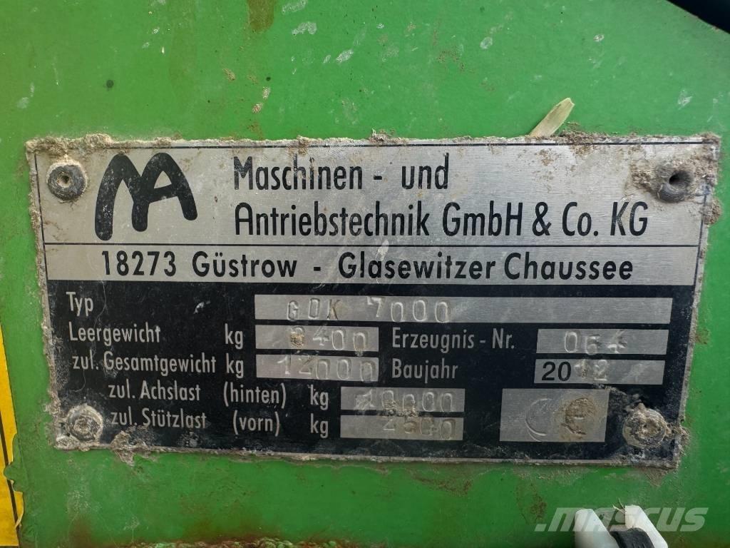 Gustrower GDK 7000 معدات فرد المواد المعدنية