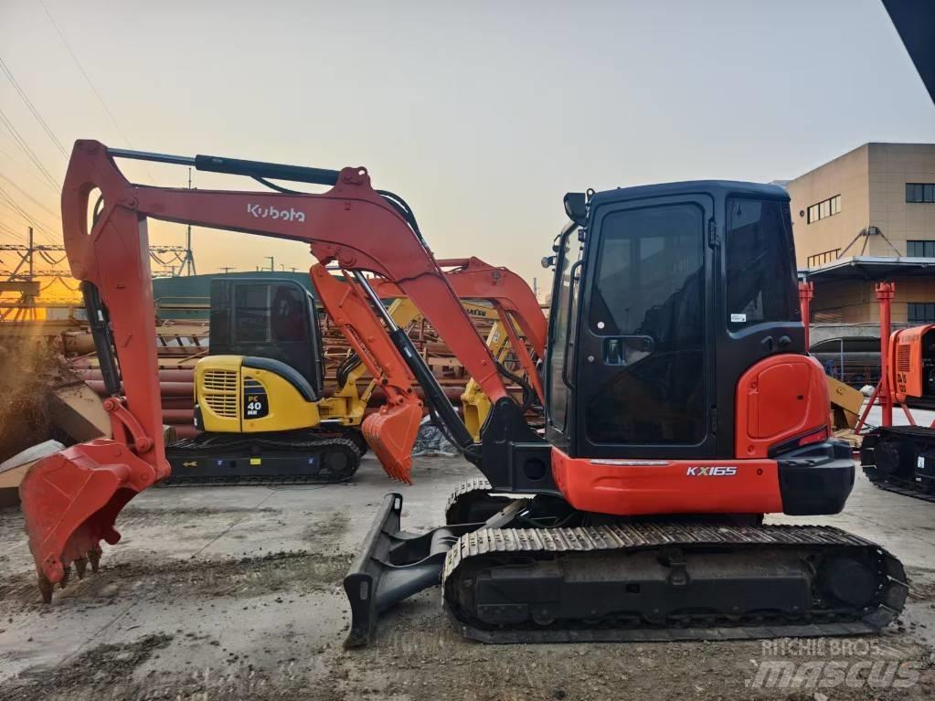 Kubota kx165 حفارات زحافة