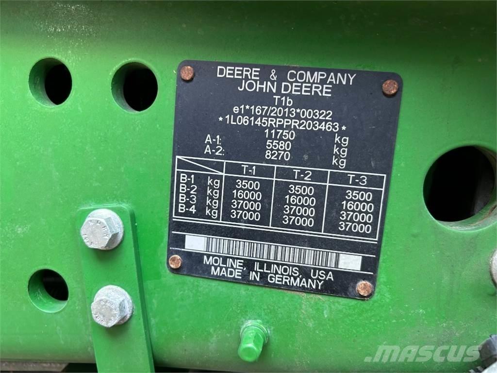 John Deere 6R 145 الجرارات