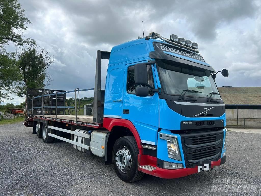 Volvo FM 11 330 شاحنات مسطحة / أوناش
