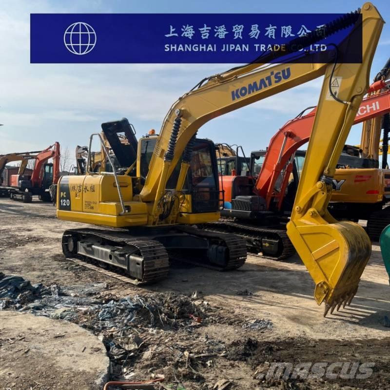 Komatsu PC 120 حفارات زحافة
