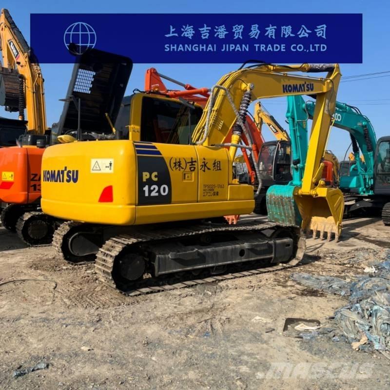 Komatsu PC 120 حفارات زحافة