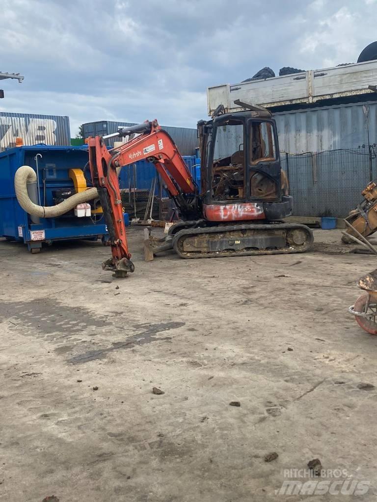 Kubota U 55-4 أذرع الغطاس