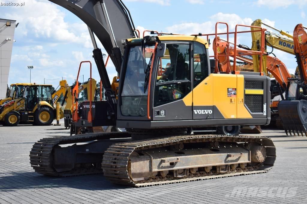 Volvo EC 200 EL حفارات زحافة