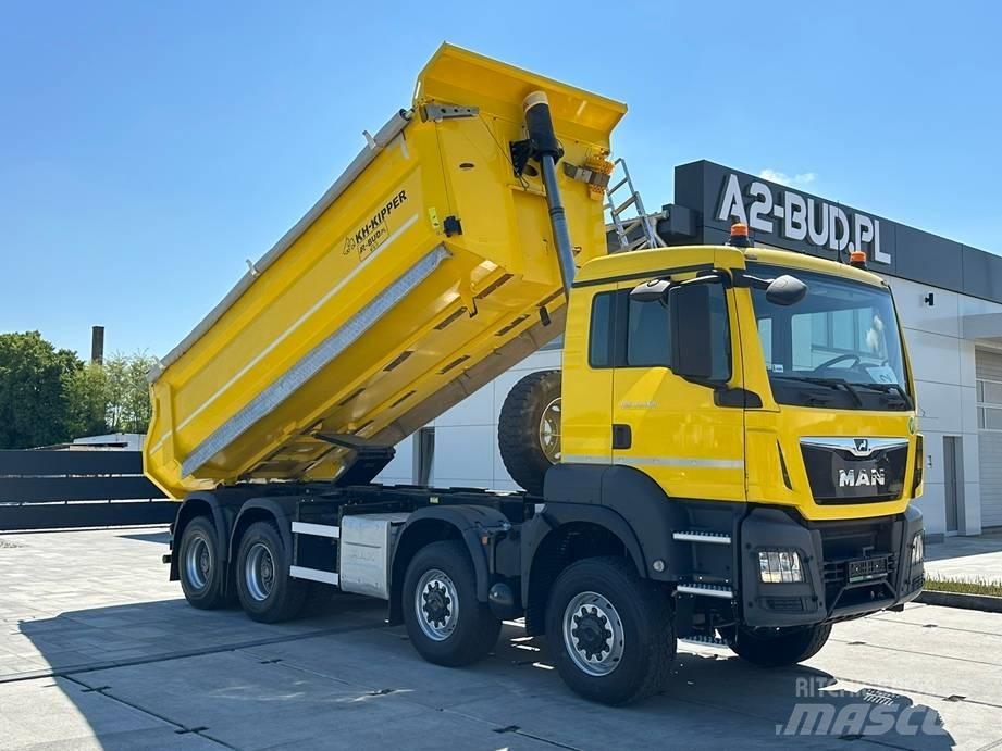 MAN TGS 41.460  8X8 شاحنات قلابة