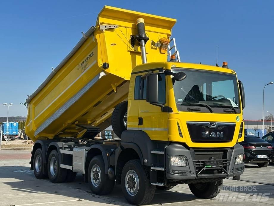 MAN TGS 41.460  8X8 شاحنات قلابة
