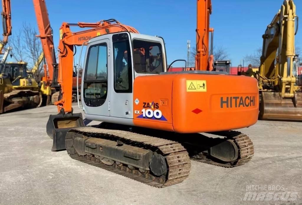 Hitachi EX 100 حفارات زحافة