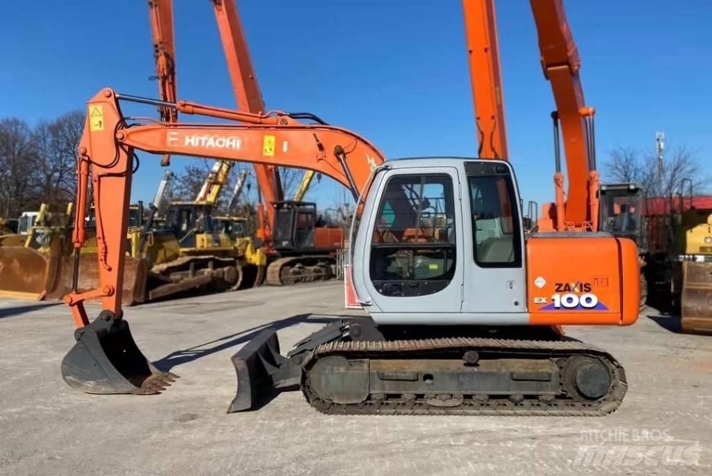 Hitachi EX 100 حفارات زحافة