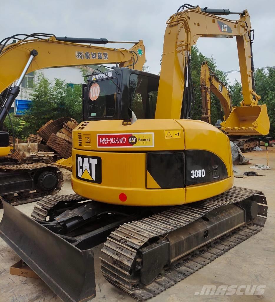 CAT 308 D حفارات وسط 7 طن - 12 طن