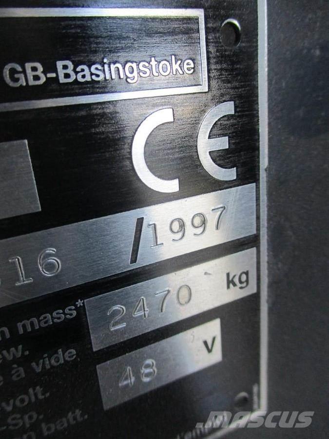 Linde E 16C شاحنات ذات رافعات شوكية تعمل بالكهرباء