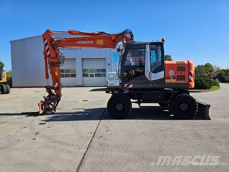 Hitachi ZX 145 W-3 حفارات بعجل