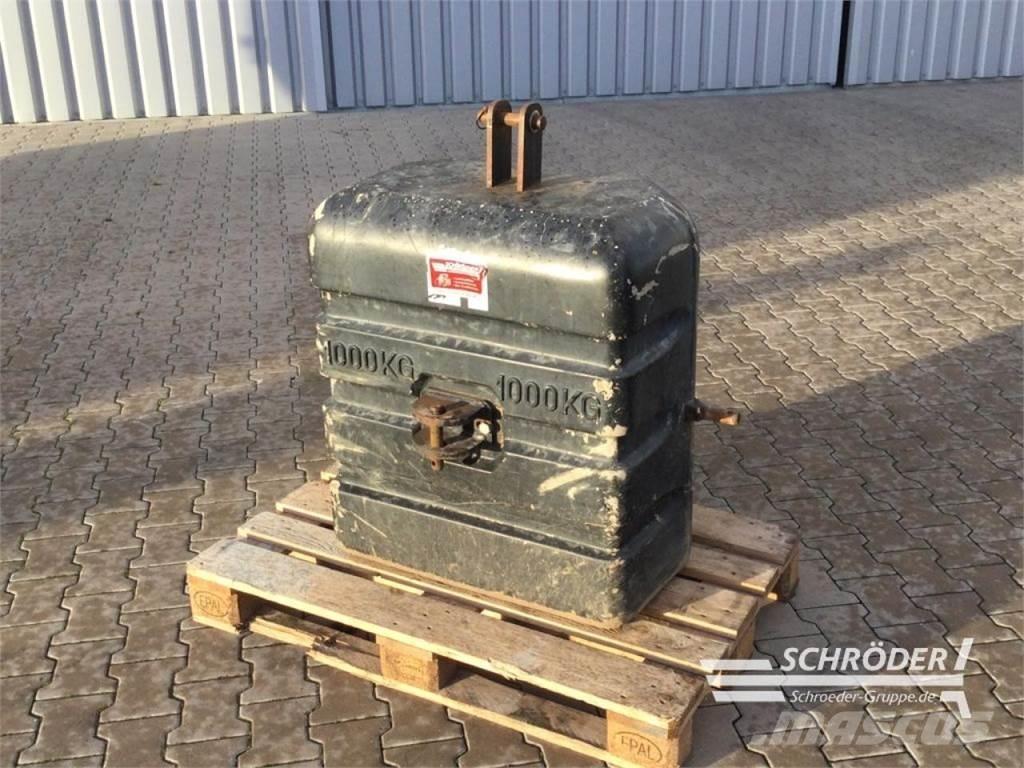  1000 KG ملحقات أخرى للجرارات