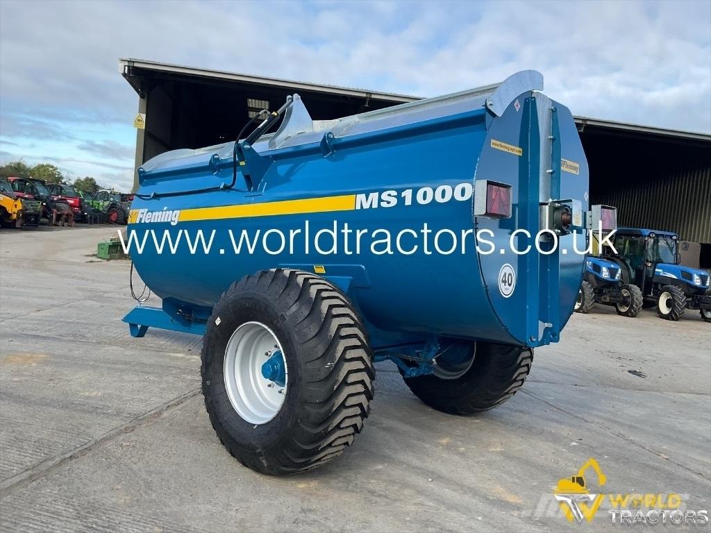 Fleming MS 1000 معدات توزيع السماد العضوي