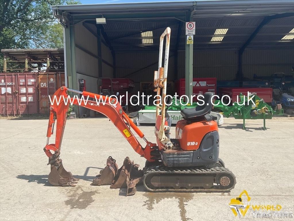 Kubota U 10-3 حفارات صغيرة أقل من 7 طن (حفارات صغيرة)