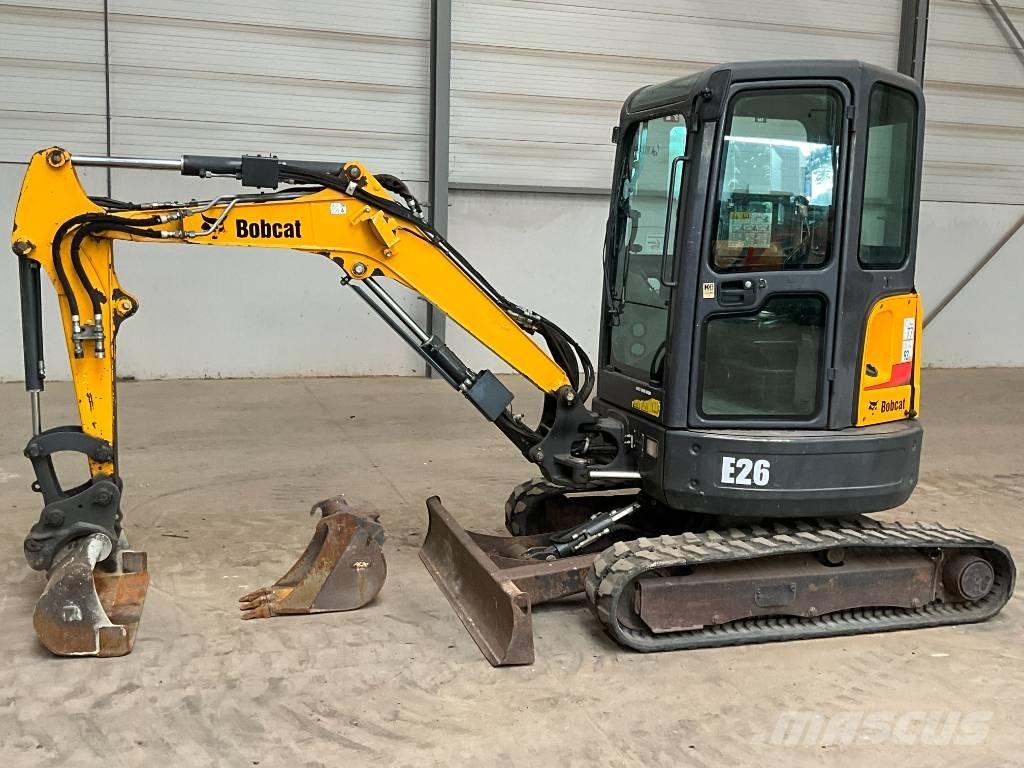 Bobcat E 26 EM حفارات صغيرة أقل من 7 طن (حفارات صغيرة)