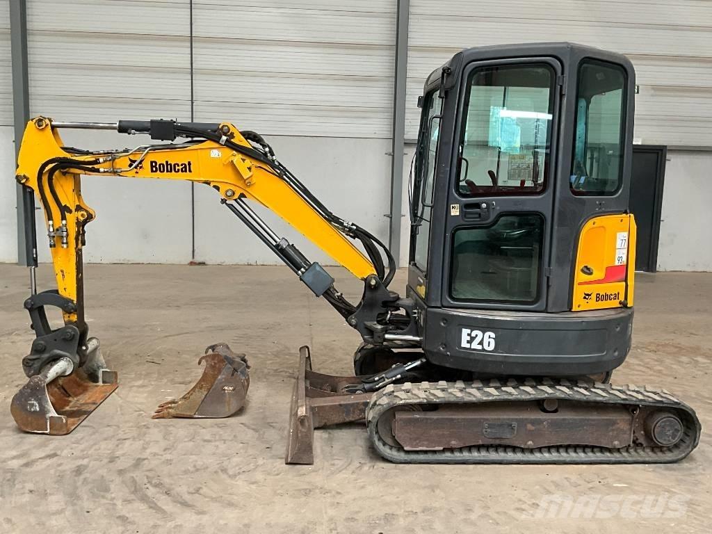 Bobcat E 26 EM حفارات صغيرة أقل من 7 طن (حفارات صغيرة)
