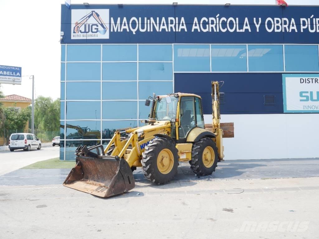 Komatsu WB 97 S-2 لوادر ذات جرافات عكسية