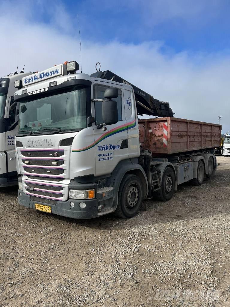 Scania R 450 شاحنات الرافعات