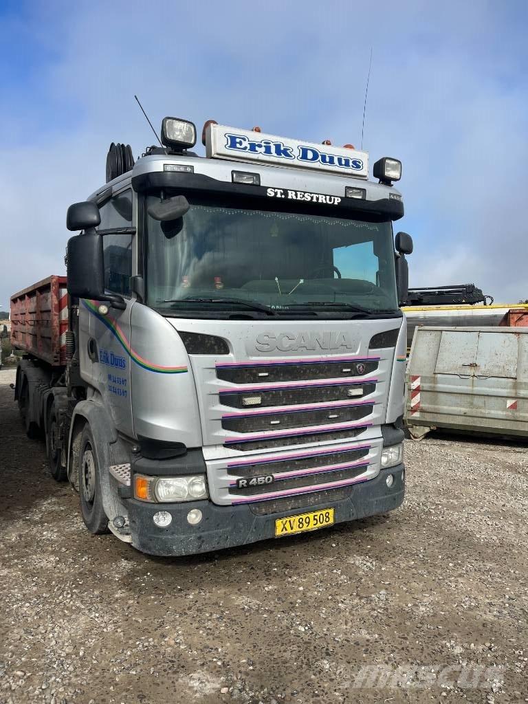 Scania R 450 شاحنات الرافعات