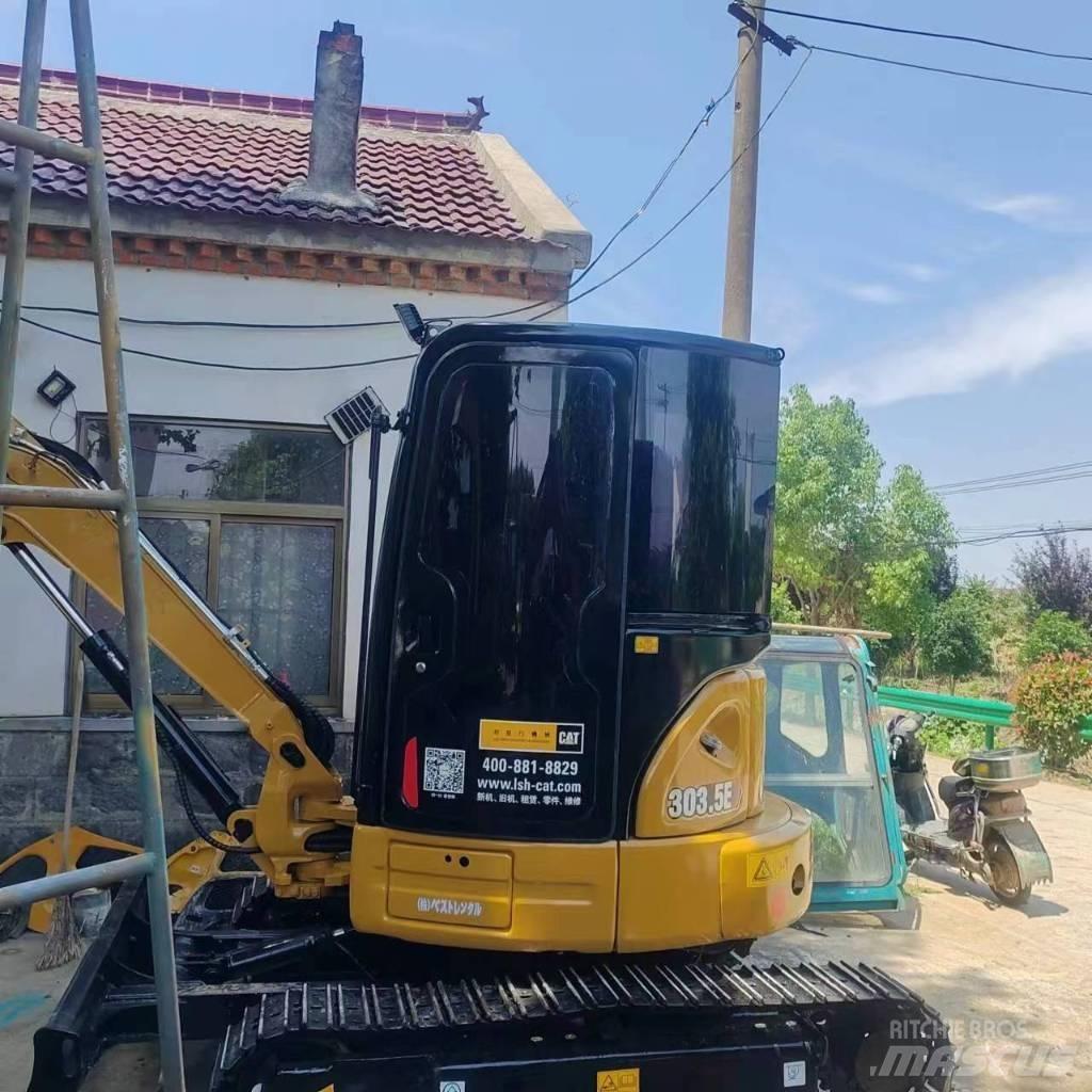 CAT 303.5 E CR حفارات صغيرة أقل من 7 طن (حفارات صغيرة)