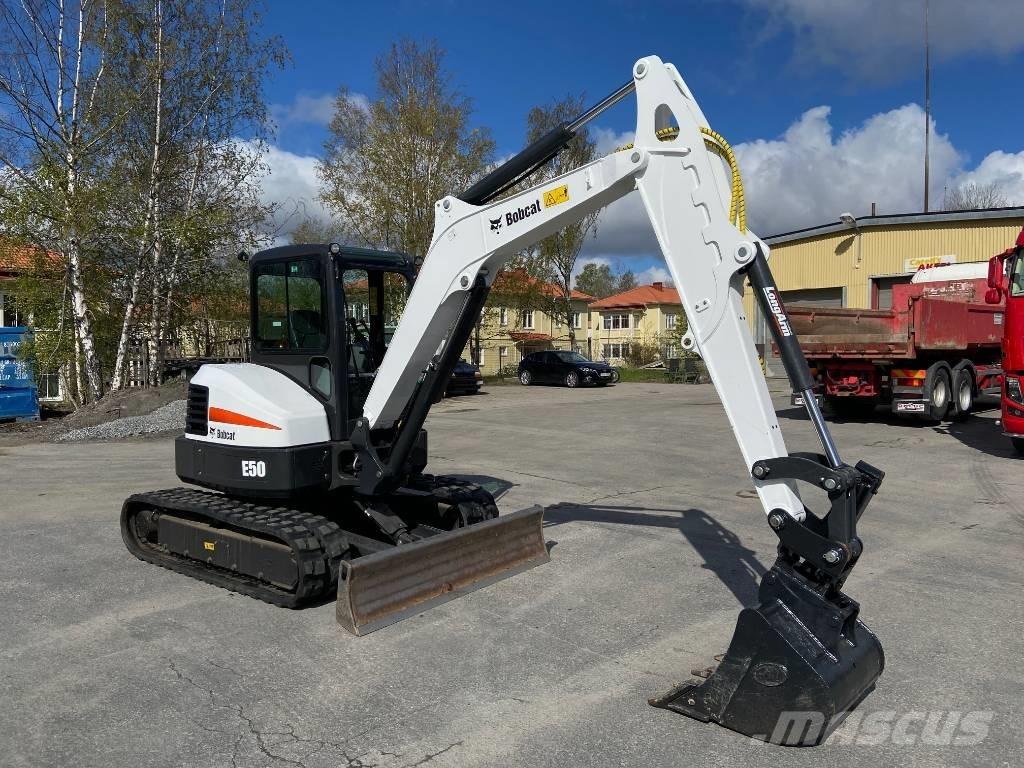 Bobcat E 50z حفارات صغيرة أقل من 7 طن (حفارات صغيرة)