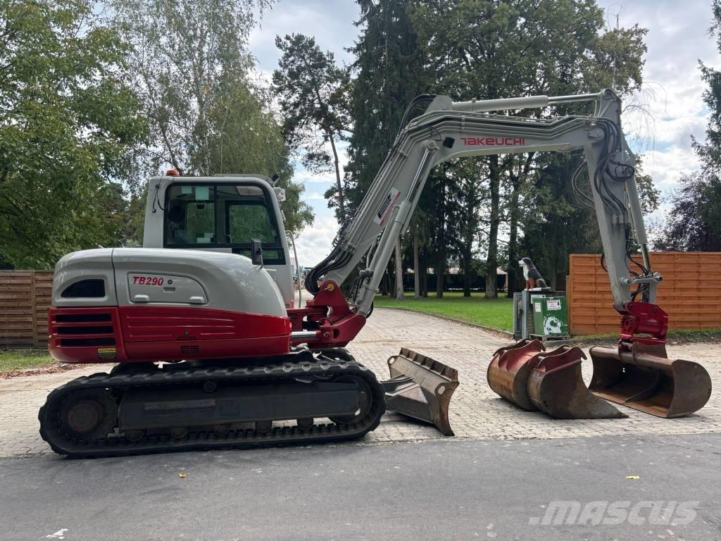 Takeuchi TB 290 حفارات وسط 7 طن - 12 طن