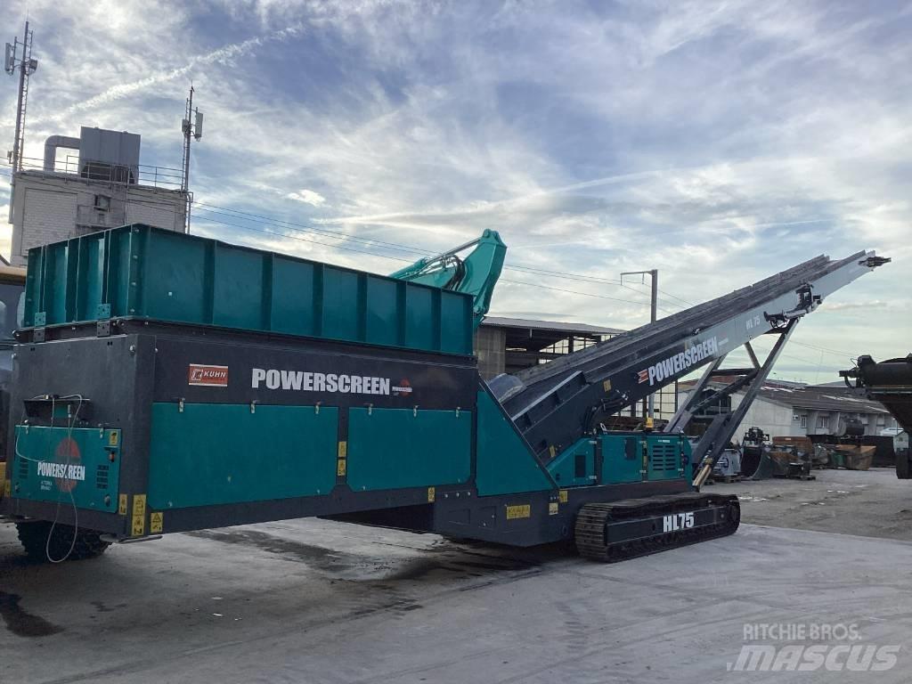 PowerScreen HL75 سيور نقالة