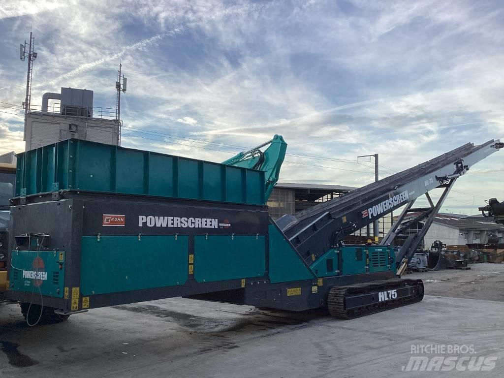 PowerScreen HL75 سيور نقالة