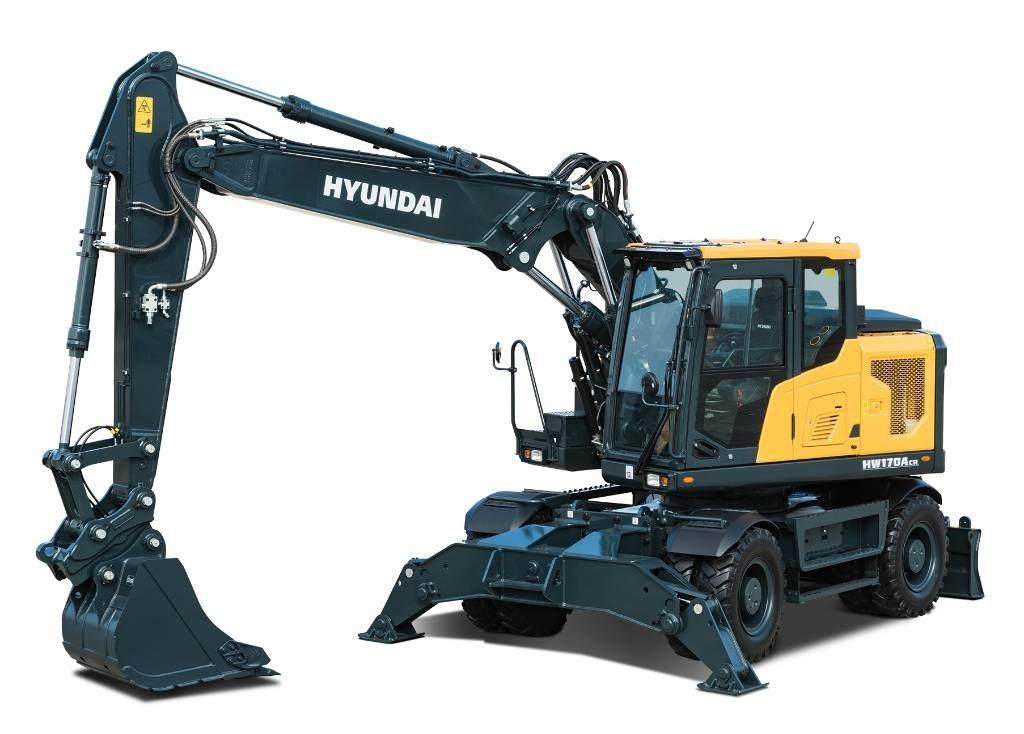 Hyundai HW 170 ACR حفارات بعجل
