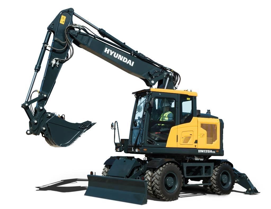 Hyundai HW 170 ACR حفارات بعجل