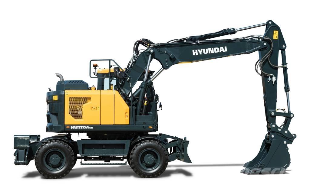 Hyundai HW 170 ACR حفارات بعجل