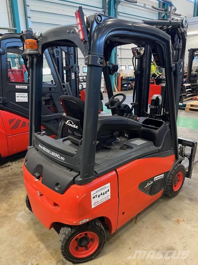 Linde E 16 P شاحنات ذات رافعات شوكية تعمل بالكهرباء