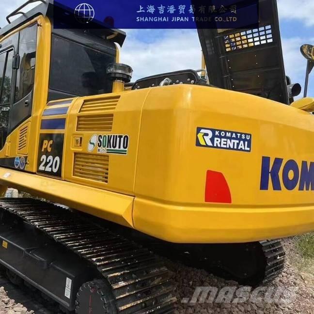 Komatsu PC 220 حفارات زحافة