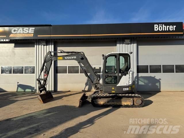 Volvo ECR 58 D حفارات صغيرة أقل من 7 طن (حفارات صغيرة)