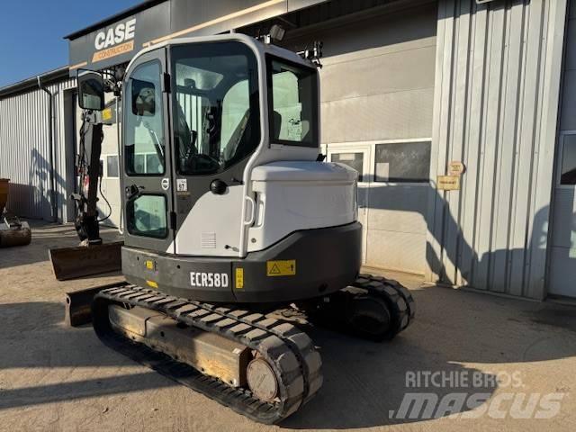 Volvo ECR 58 D حفارات صغيرة أقل من 7 طن (حفارات صغيرة)