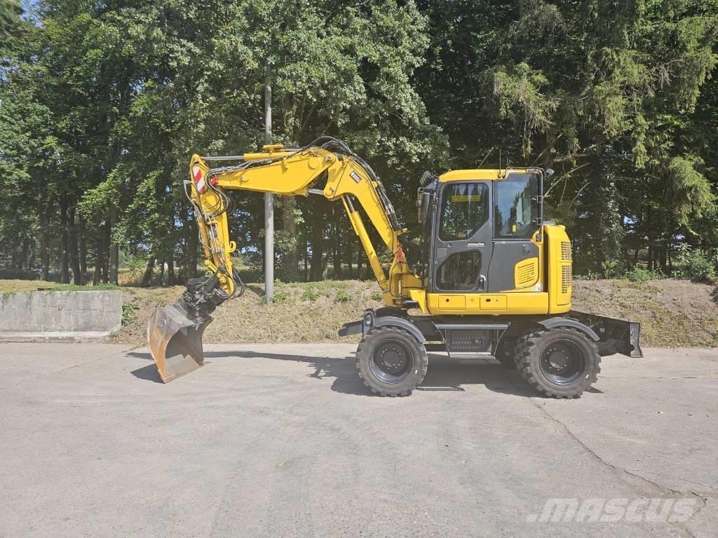 Komatsu PW 98 MR-11 حفارات بعجل