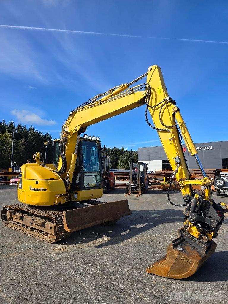Komatsu Pc 78us-10 حفارات وسط 7 طن - 12 طن