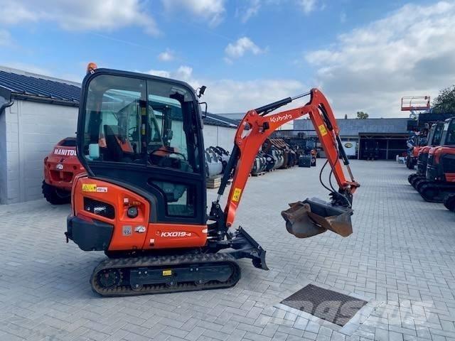Kubota KX 019-4 حفارات صغيرة أقل من 7 طن (حفارات صغيرة)