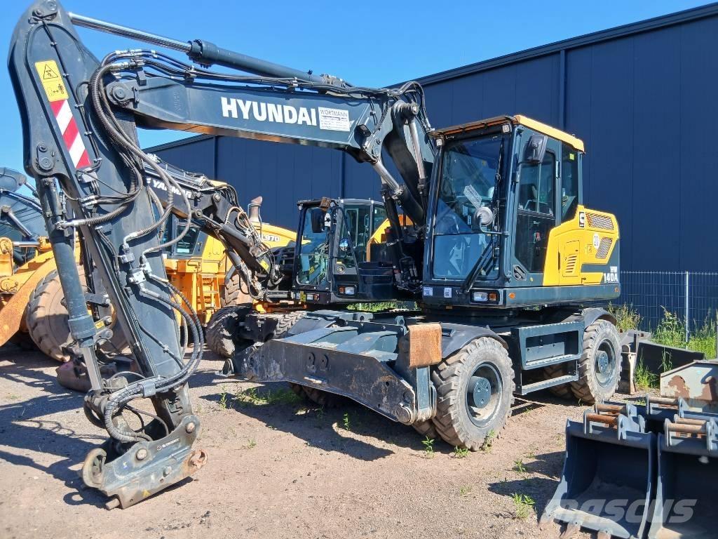 Hyundai HW 145 حفارات بعجل