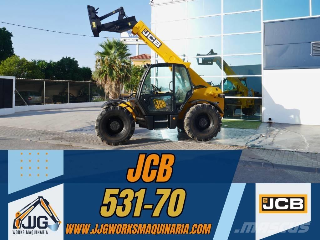 JCB 531-70 مناولات متداخلة