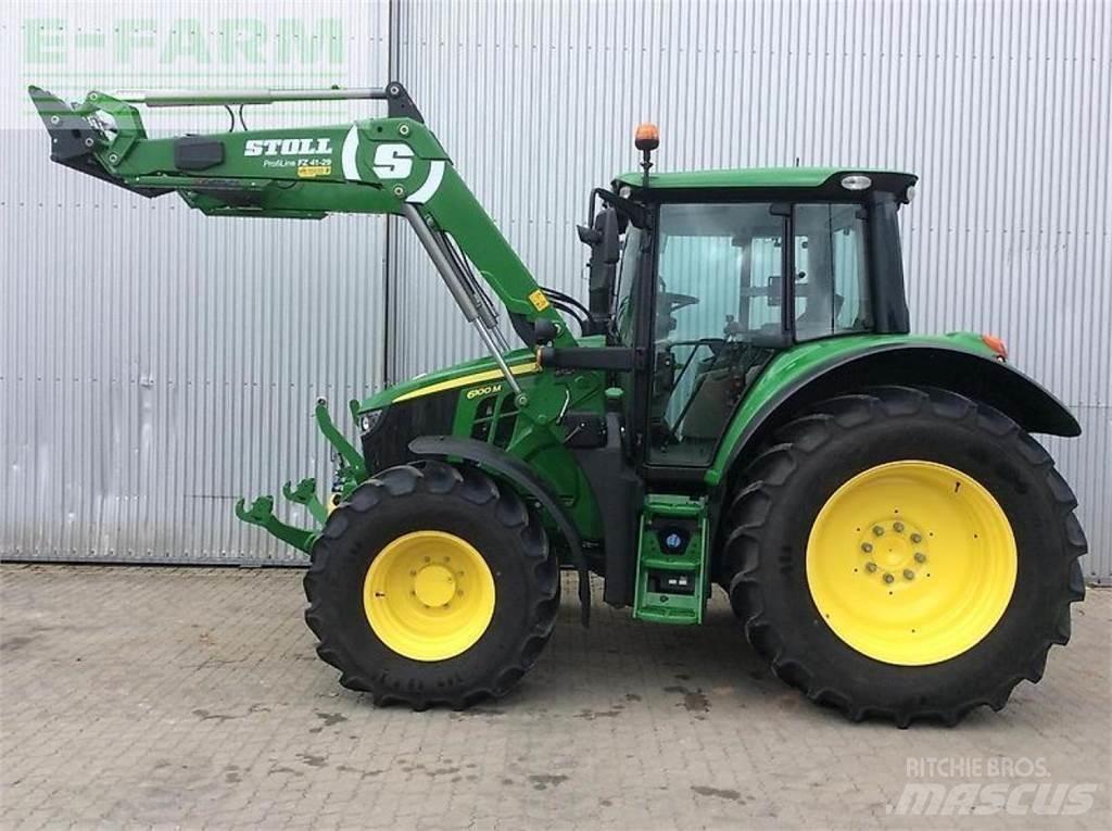 John Deere 6100 m الجرارات