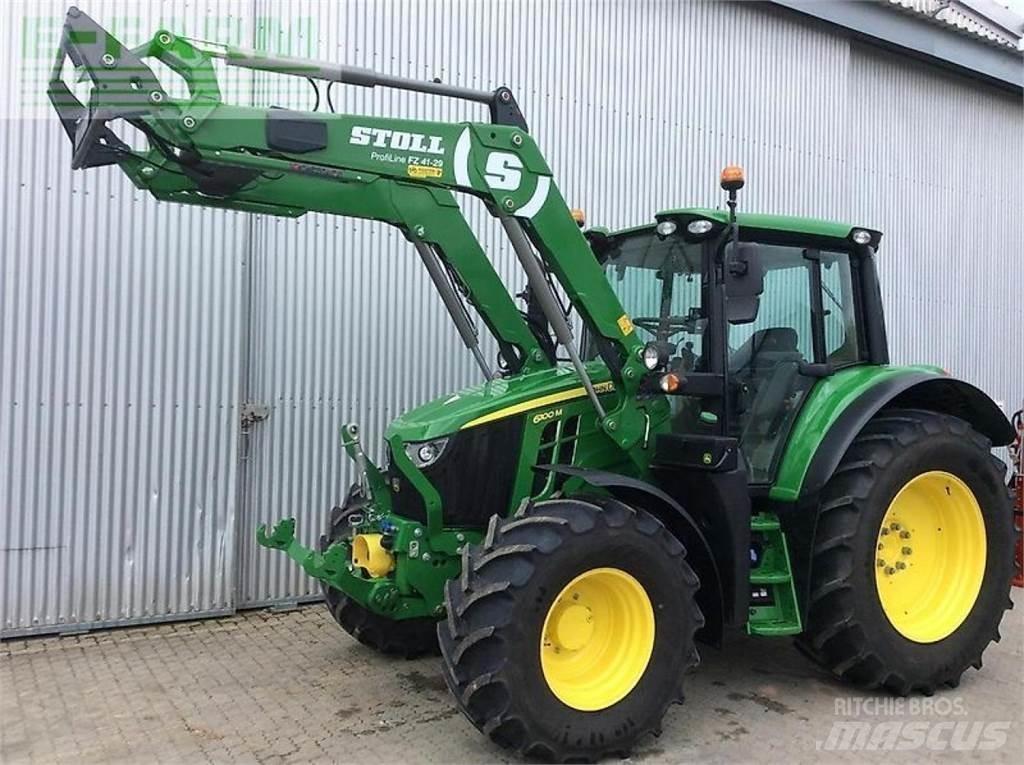 John Deere 6100 m الجرارات