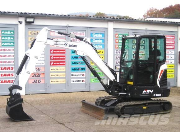 Bobcat E 34 حفارات صغيرة أقل من 7 طن (حفارات صغيرة)